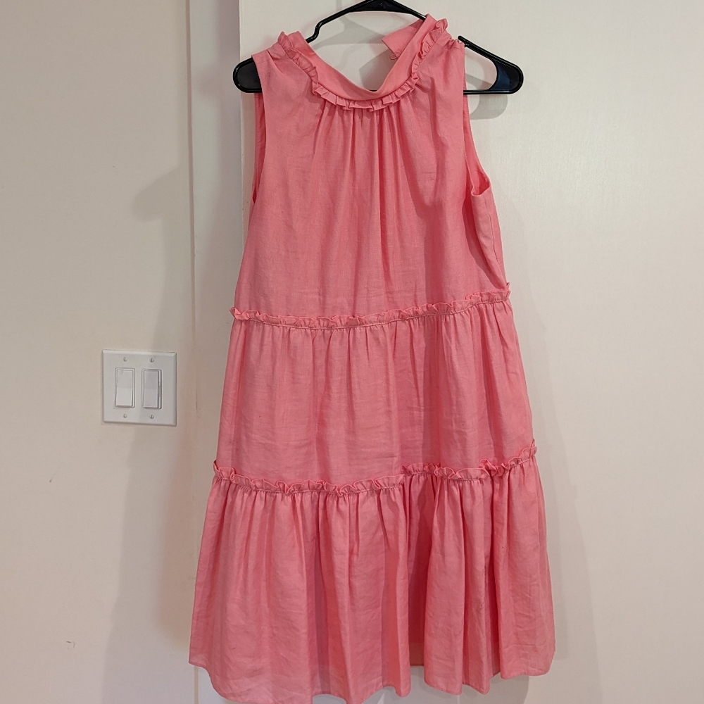 Pink a-line dress
